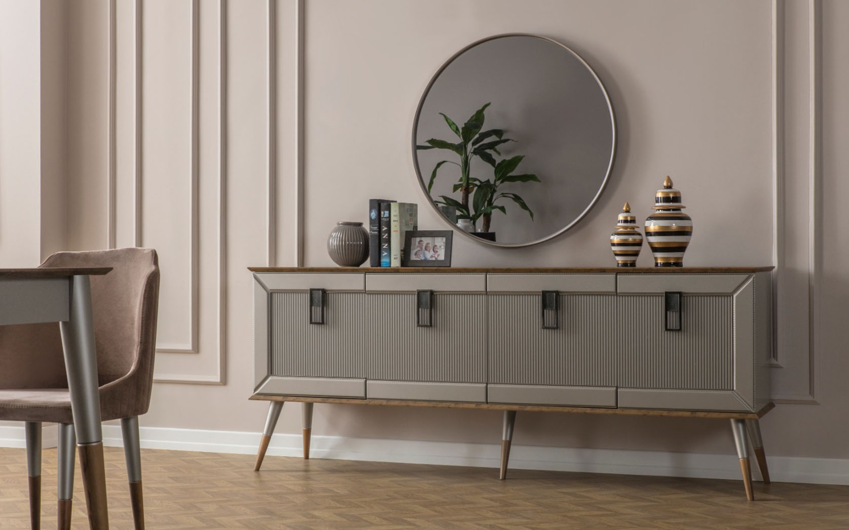 YILON MADE Sidelace piony tops グレー Tonza Home & Tonza Furniture